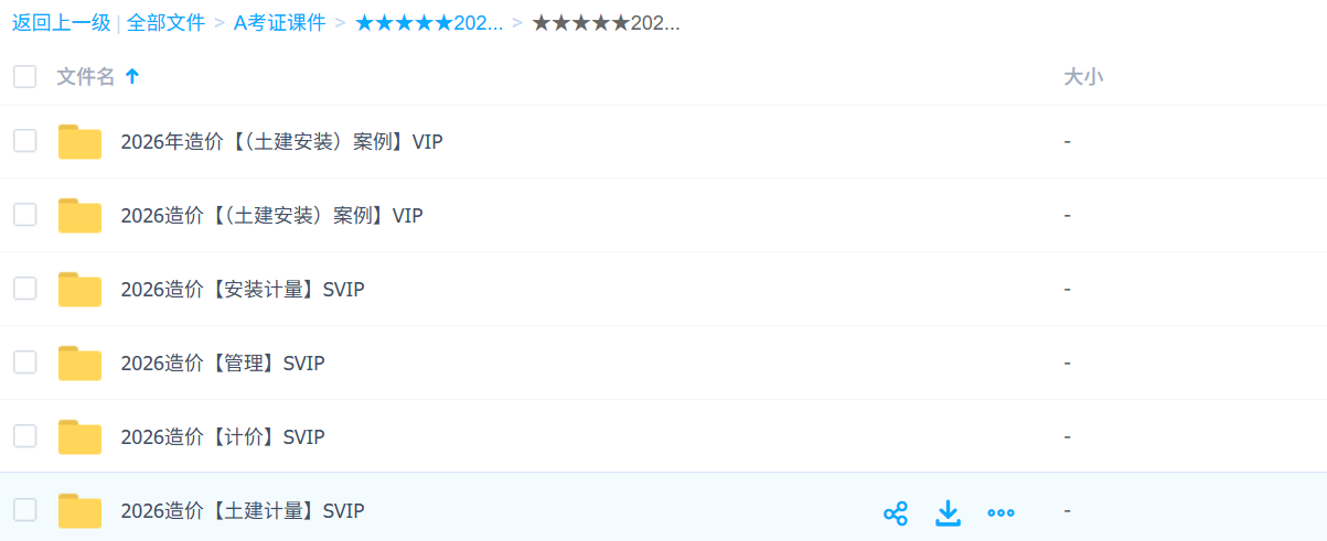 2026年一级造价工程师SVIP总裁班课件百度网盘下载